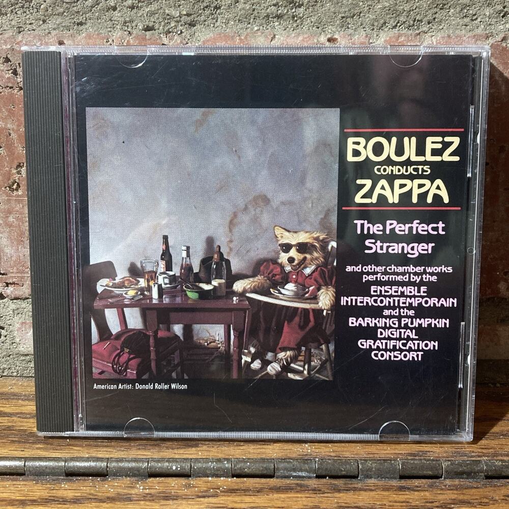 FRANK ZAPPA~ 1992~ PIERRE BOULEZ~ THE PERFECT STRANGER